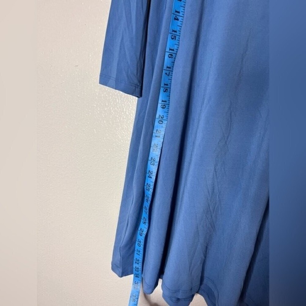 MOUNTAIN MAMAS mini DRESS casual women Indigo/blue XS Long sleeve - Picture 6 of 6